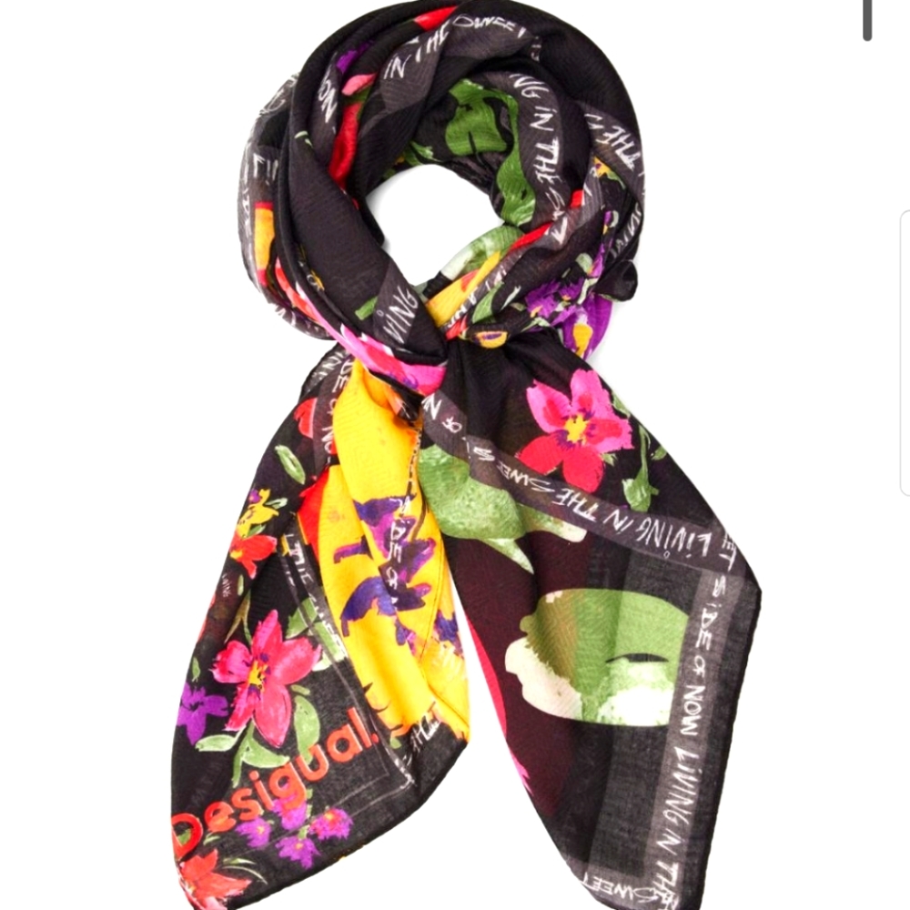 DESIGUAL FLORAL Scarve